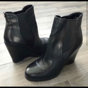 Michael Kors Leather Boots, Size 5 1/2 M